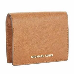 Michael Kors Saffiano Tan Leather Wallet